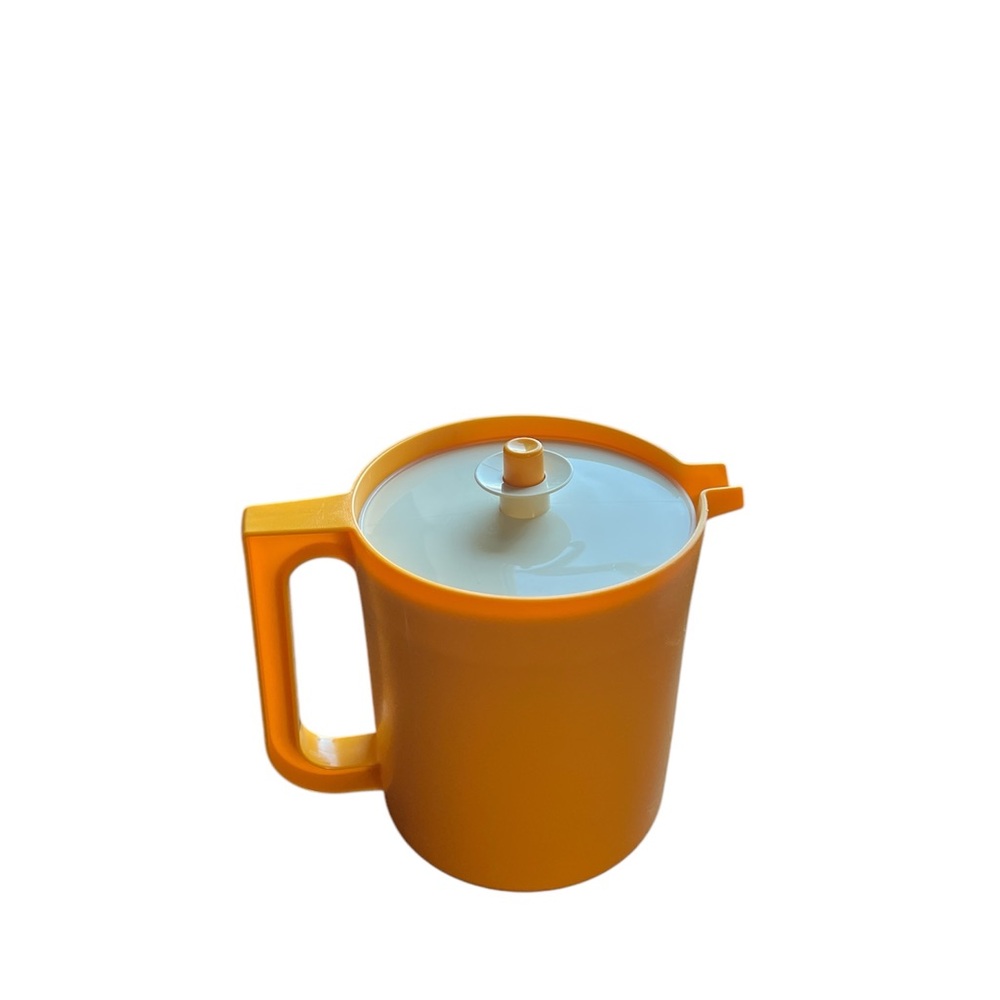 Tupperware | Vintage Orange Go Between Pitcher 1575 With Almond Seal